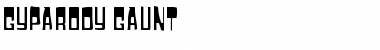 Download Gyparody Gaunt Font