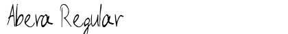 Abera Regular