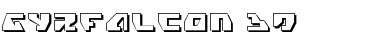 Download Gyrfalcon 3D Font