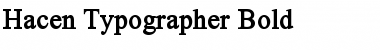 Download Hacen Typographer Bold Font