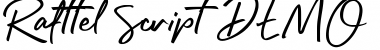 Download Rafttel Script DEMO Regular Font