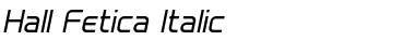 Download Hall Fetica Regular Font