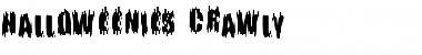 Download Halloweenies Crawly Font