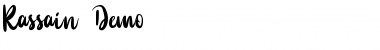 Download Rassain Font