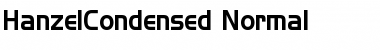 Download HanzelCondensed Font