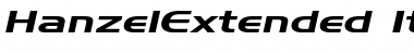 Download HanzelExtended Font