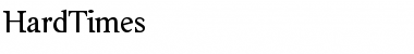 Download HardTimes Font Download HardTimes Font