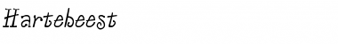 Download Hartebeest Font