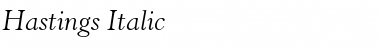 Download Hastings Font