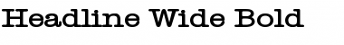 Download Headline Wide Font Download Headline Wide Font