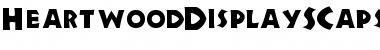 Download HeartwoodDisplaySCapsSSK Font Download HeartwoodDisplaySCapsSSK Font