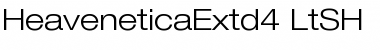 Download HeaveneticaExtd4 Font