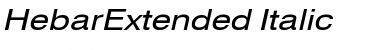 Download HebarExtended Font