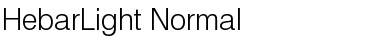 Download HebarLight Normal Font