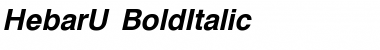 Download HebarU Font