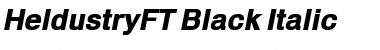 Download HeldustryFT Black Regular Font