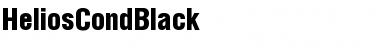 Download HeliosCondBlack Font