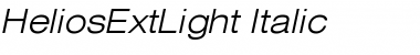 Download HeliosExtLight Regular Font