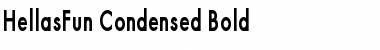 Download HellasFun Condensed Bold Font