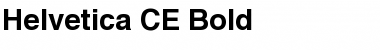 Download Helvetica CE Bold Font