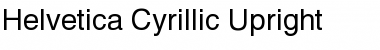Download HelveticaCyr Upright Regular Font