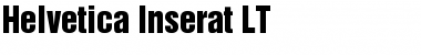 Download HelveticaInserat LT Regular Font