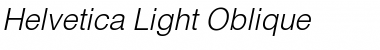 Download Helvetica-Light Oblique Font