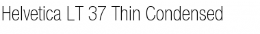 Download HelveticaNeue LT 37 ThinCn Regular Font