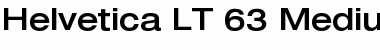 Download HelveticaNeue LT 63 MdEx Regular Font