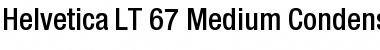 Download HelveticaNeue LT 67 MdCn Regular Font