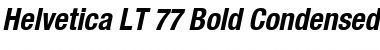 Download HelveticaNeue LT 57 Cn BoldOblique Font