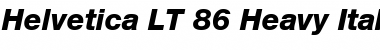 Download HelveticaNeue LT 65 Medium Bold Italic Font