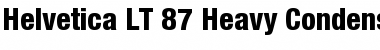 Download HelveticaNeue LT 87 HeavyCn Regular Font