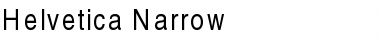 Download Helvetica-Narrow Normal Font