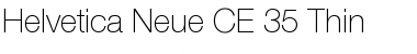 Download Helvetica CE 35 Thin Regular Font