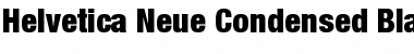 Download Helvetica Neue Condensed Black Font