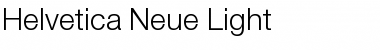 Download Helvetica Neue Light Font