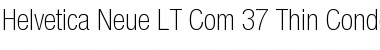 Download Helvetica Neue LT Com 37 Thin Condensed Font