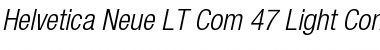 Download Helvetica Neue LT Com Font