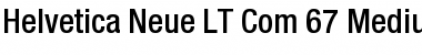 Download Helvetica Neue LT Com 67 Medium Condensed Font