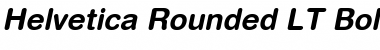 Download HelveticaRounded LT Bold Italic Font