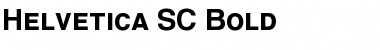 Download Helvetica SC Bold Font