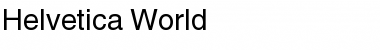 Download Helvetica World Regular Font