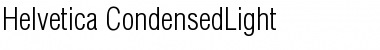 Download Helvetica-CondensedLight Light Font