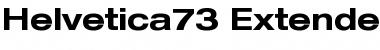 Download Helvetica73-Extended Bold Font