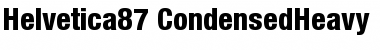 Download Helvetica87-CondensedHeavy Heavy Font