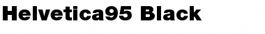 Download Helvetica95-Black Black Font