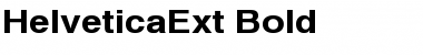 Download HelveticaExt-Bold Regular Font
