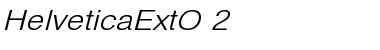 Download HelveticaExtO 2 Font