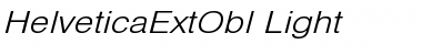 Download HelveticaExtObl-Light Regular Font